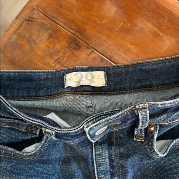 Free People We The Free High Rise Ankle Crop Jean 29 - Picture 3 of 8